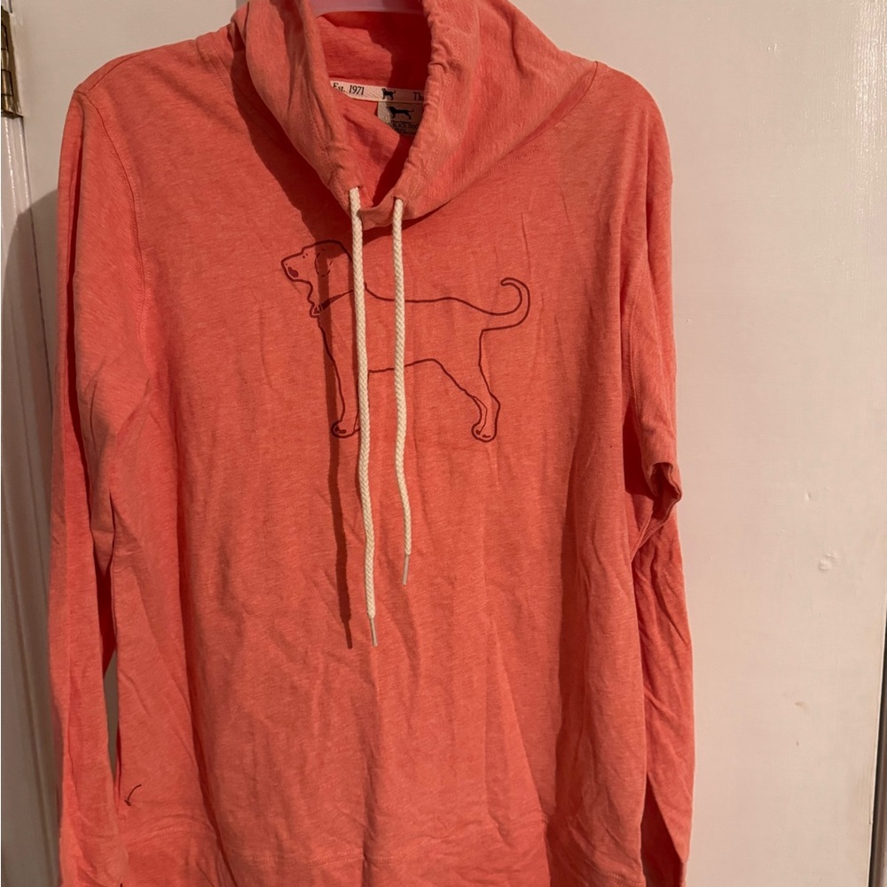The Black Dog Coral Cowlneck